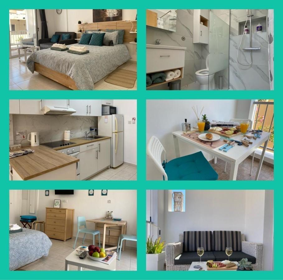 Ev Zin:Cozy, Newly Rennovated, Studio, Swimming Pool B102 Paphos Kültér fotó